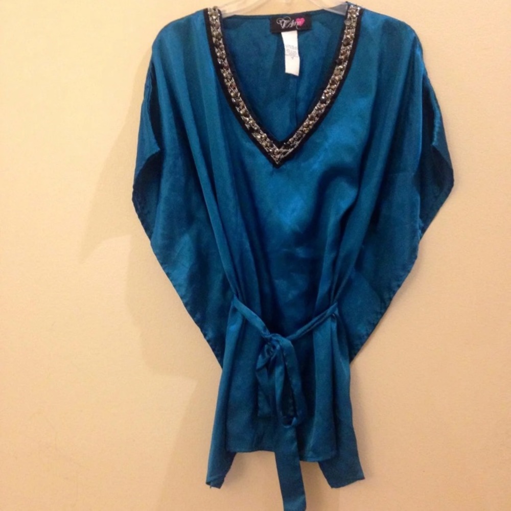 Teal Blouse Size M